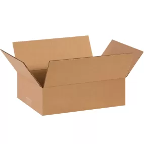 14 x 10 x 4 Flat Corrugated Boxes