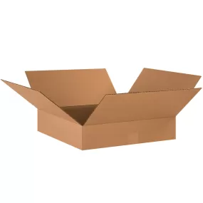 18 x 18 x 4 Flat Corrugated Boxes