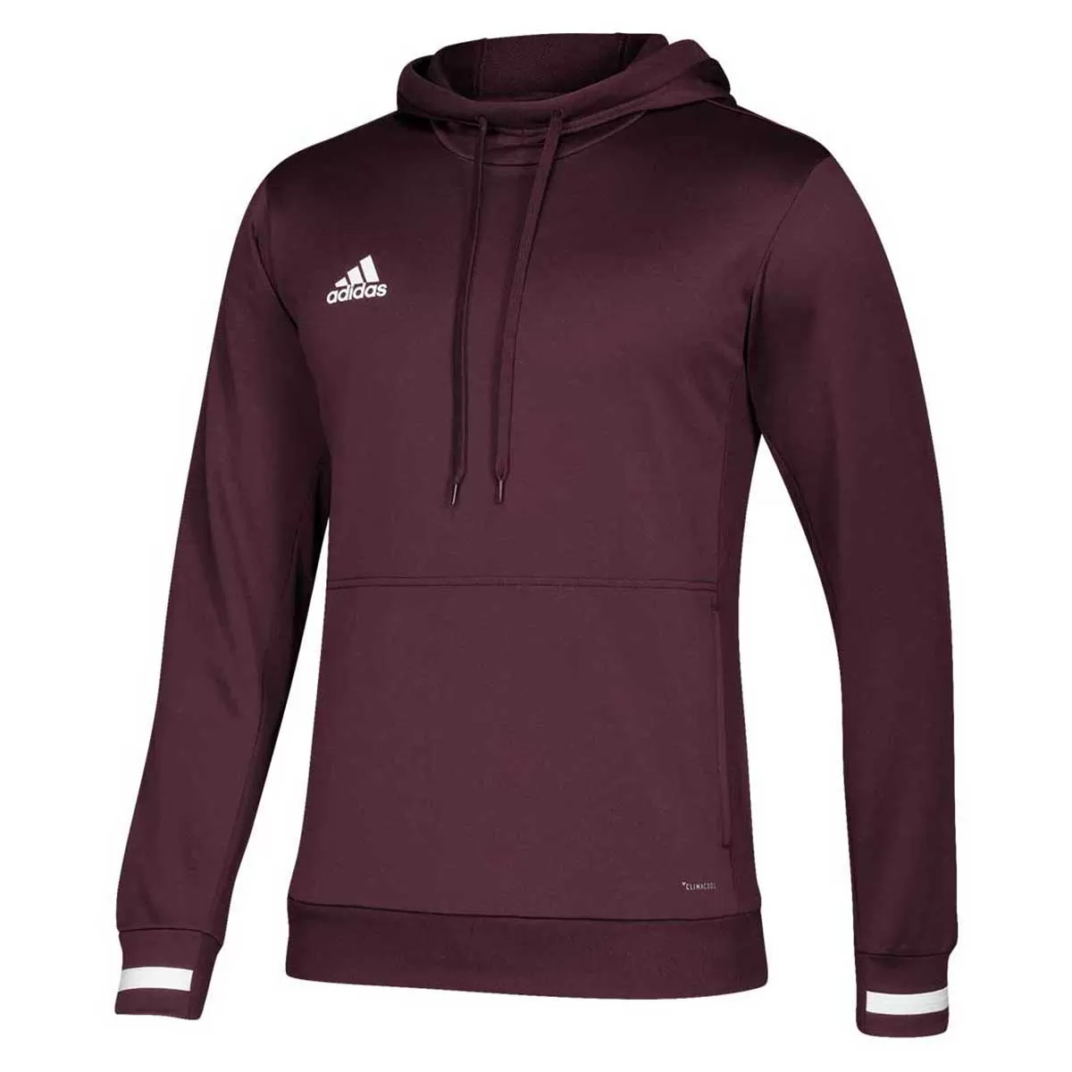 adidas Men's Maroon/White Team 19 Hoody