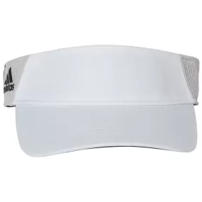 adidas White Low Crown Visor