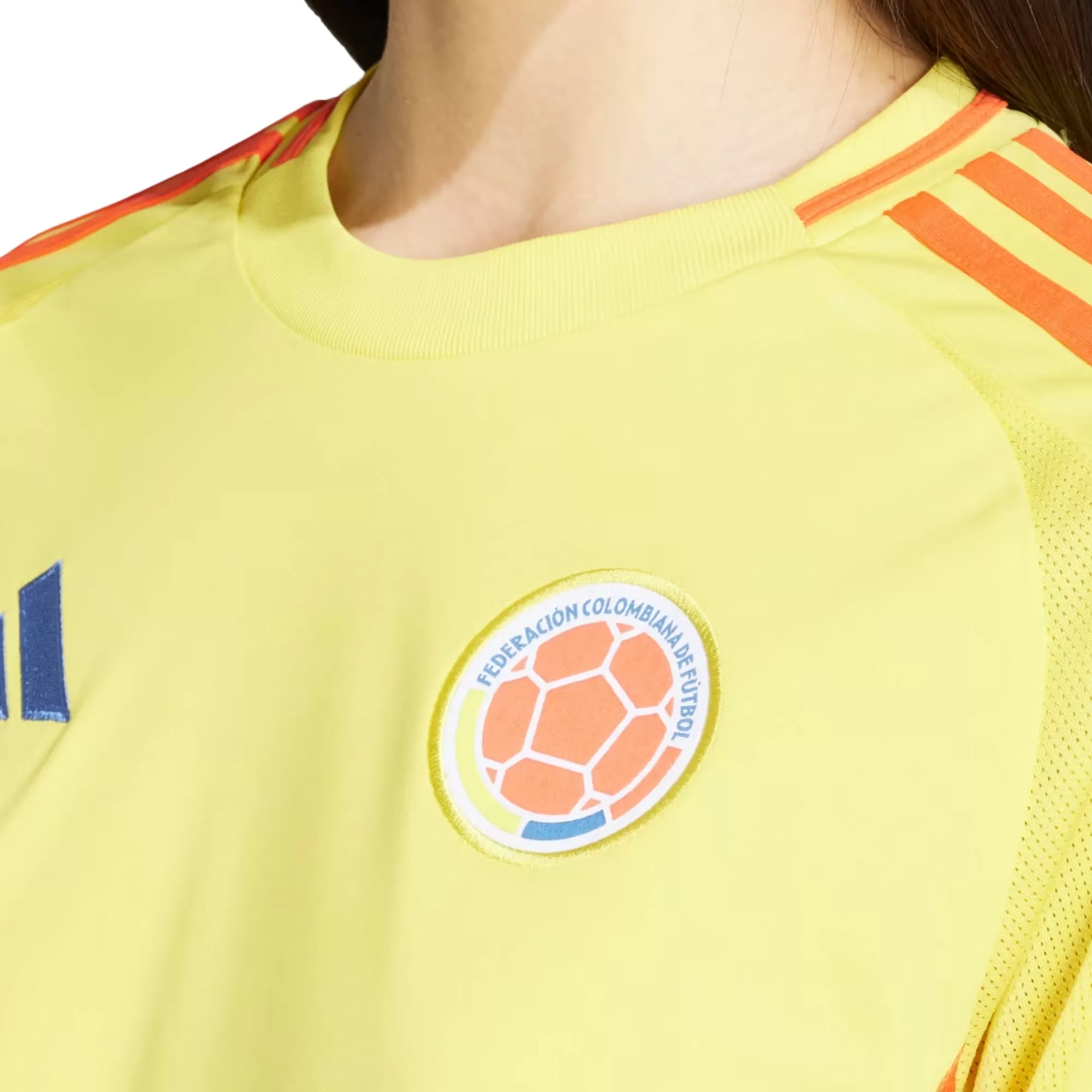 adidas Women's Colombia 2024/25 Home Jersey Yellow