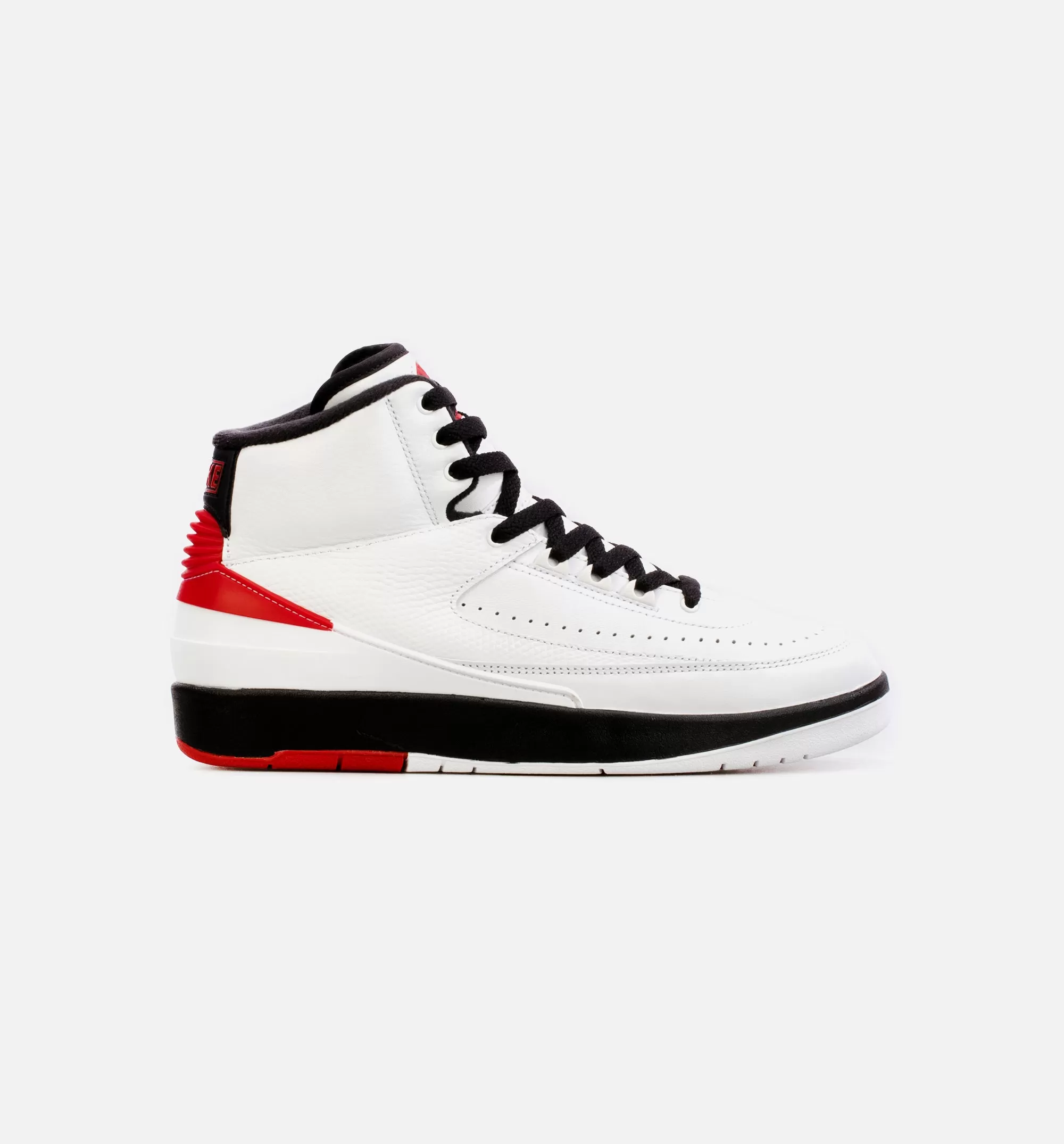 Air Jordan 2 Retro Chicago Mens Lifestyle Shoe - White/Red Free Shipping