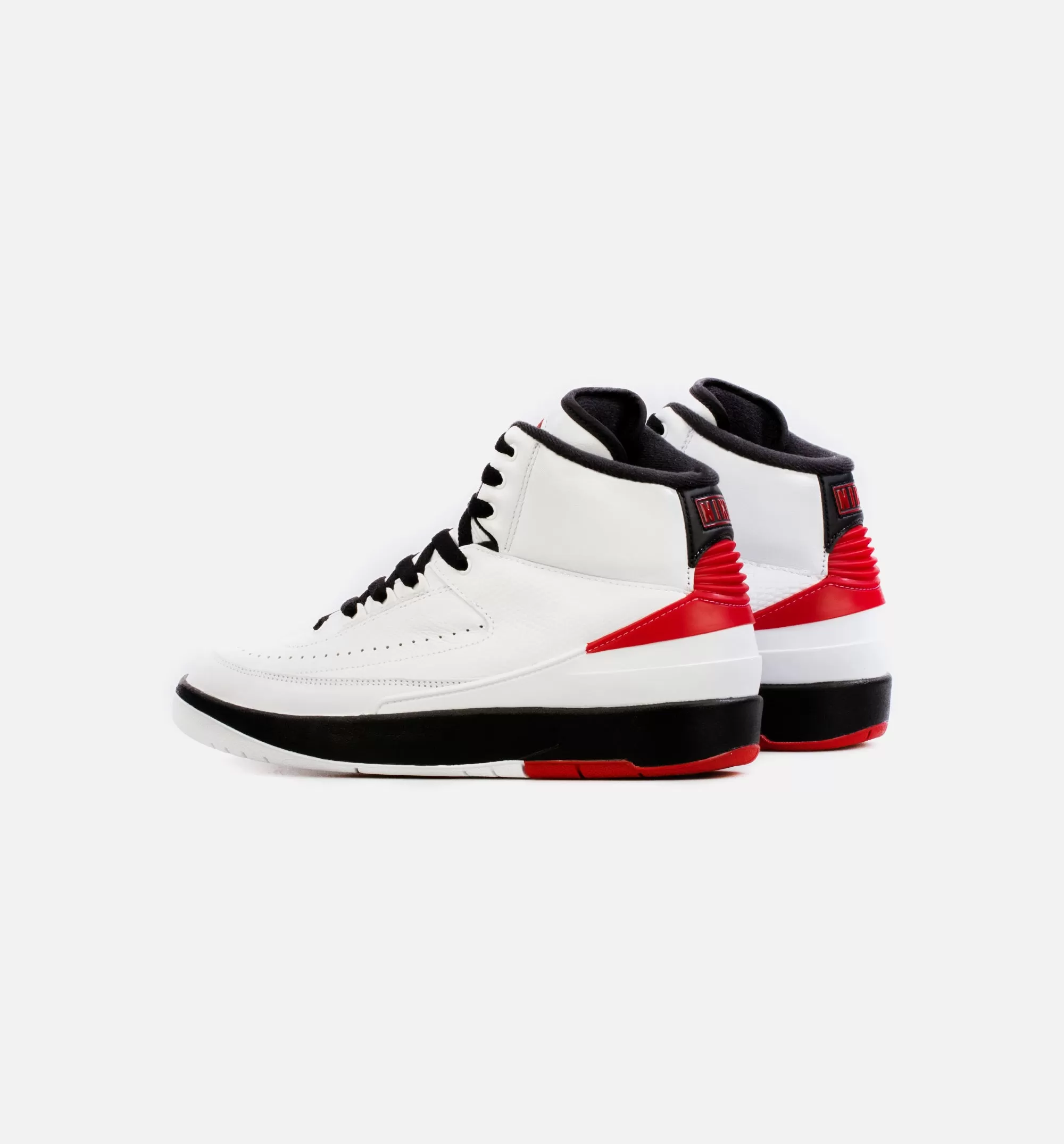 Air Jordan 2 Retro Chicago Mens Lifestyle Shoe - White/Red Free Shipping