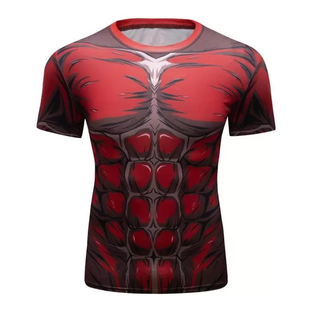 Attack on Titan 'Colossal Titan | 2.0' Elite Short Sleeve Rashguard