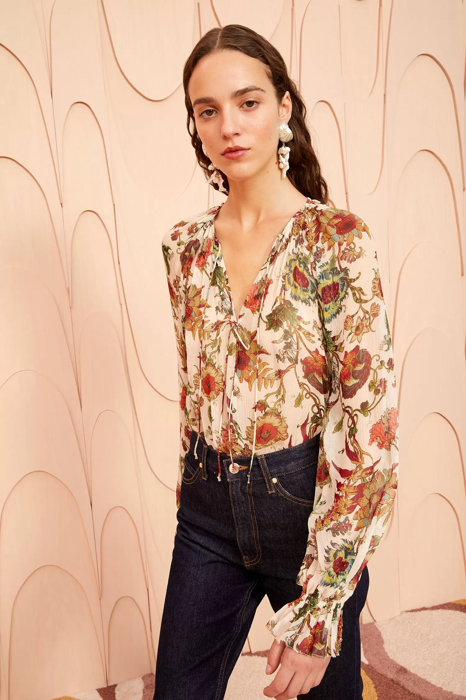 Bernadette Blouse - Freesia