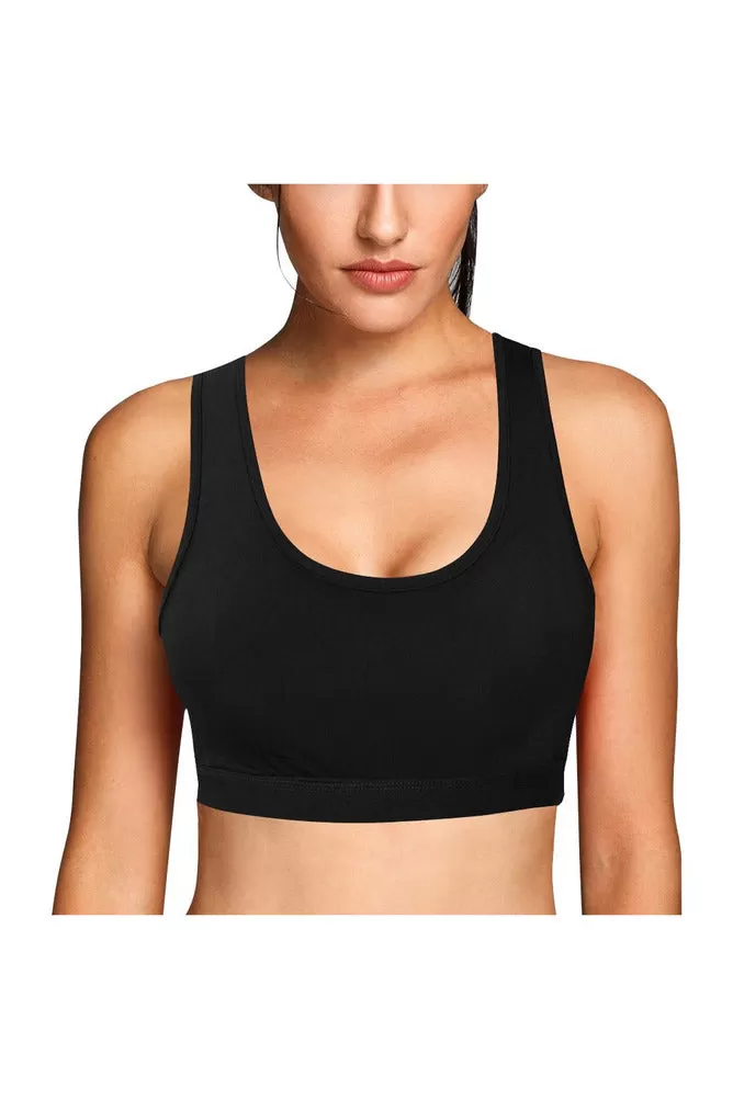 Black Sports Bra