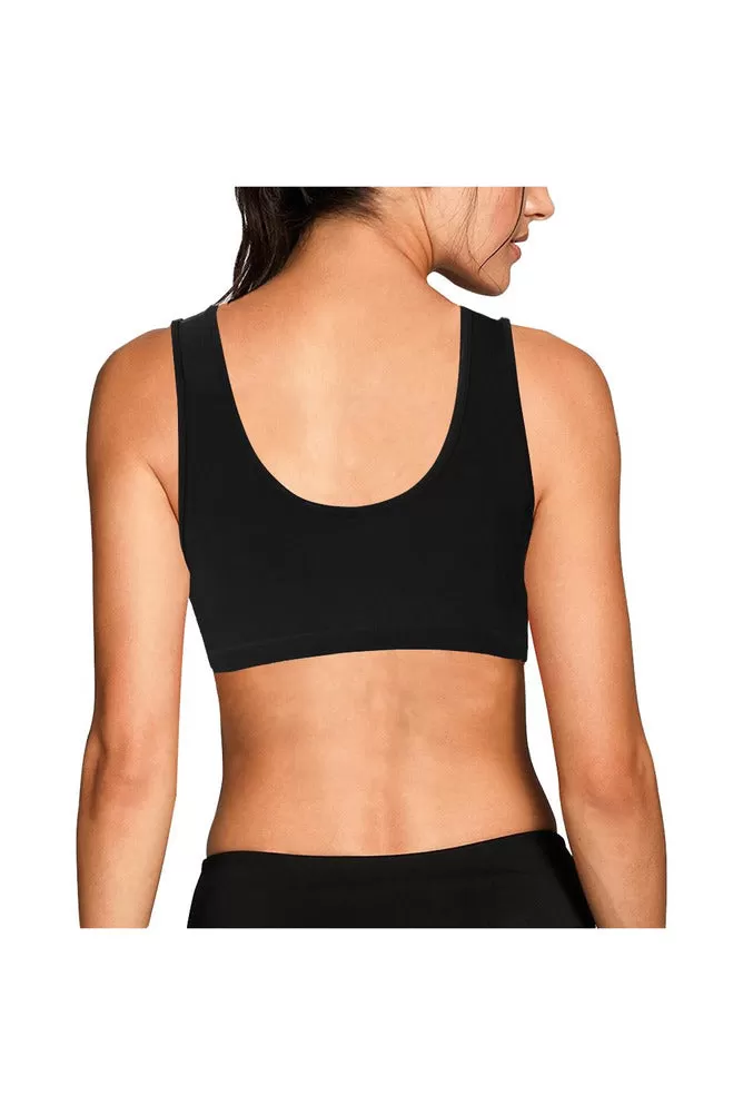 Black Sports Bra