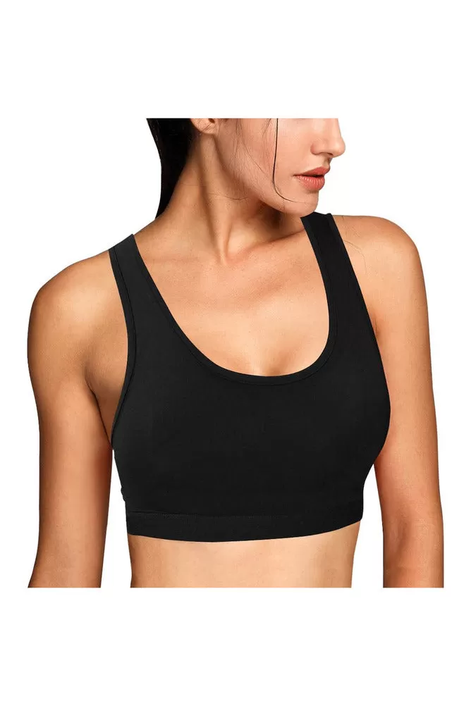 Black Sports Bra