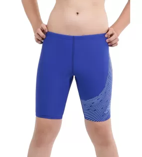 Boy's Endurance Medley Logo Jammer - True Cobalt  &  Curious Blue