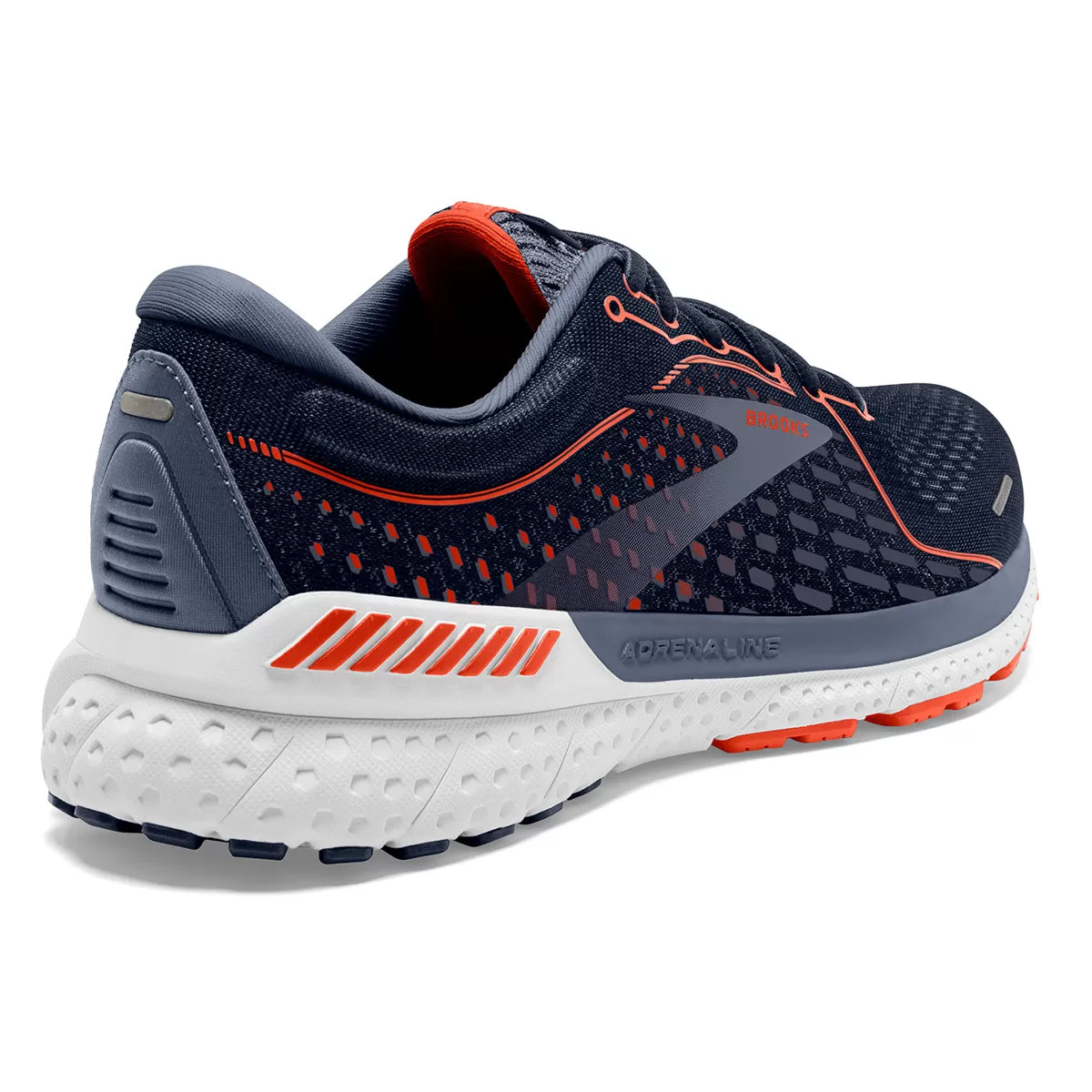 Brooks Adrenaline GTS 21 Mens | Navy/red Clay/gray