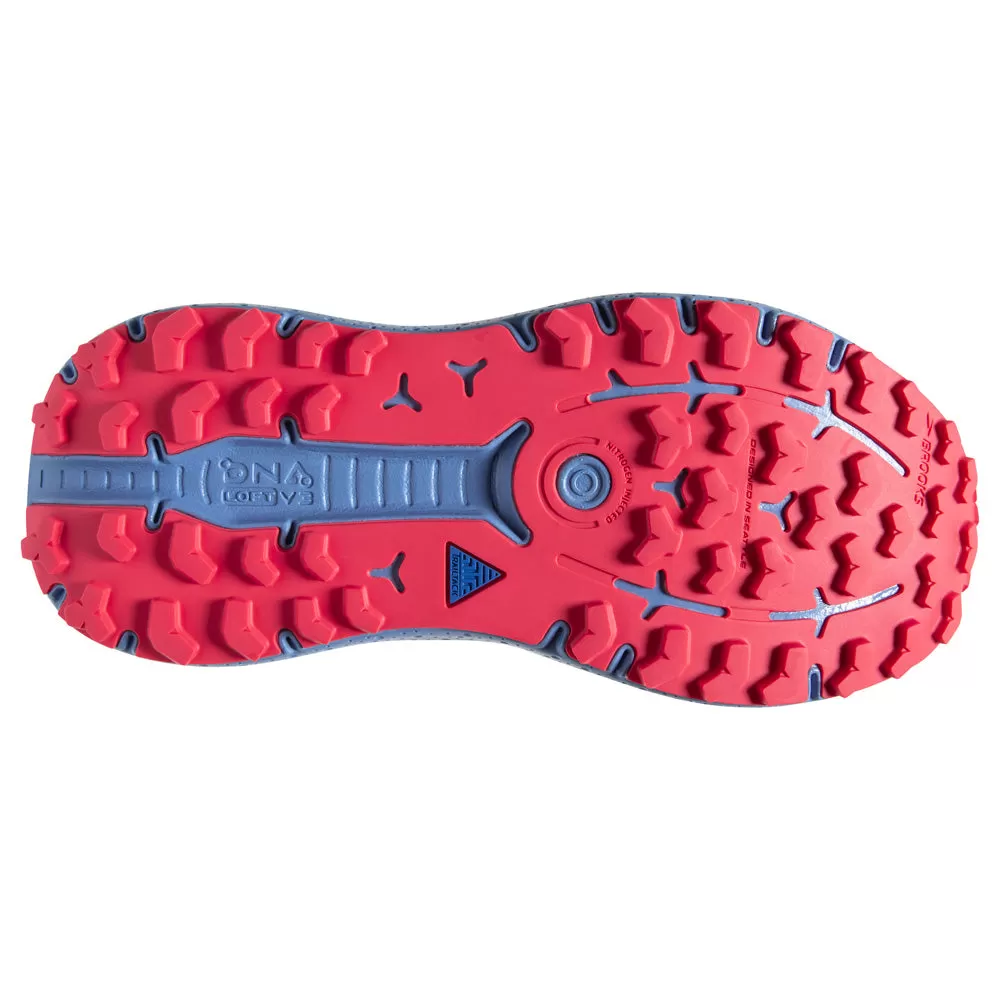 Brooks Caldera 6 (B Width) - Oyster/Blissful Blue (Womens)