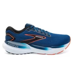 Brooks Glycerin GTS 21 Mens | Blue Opal/black/nasturtium