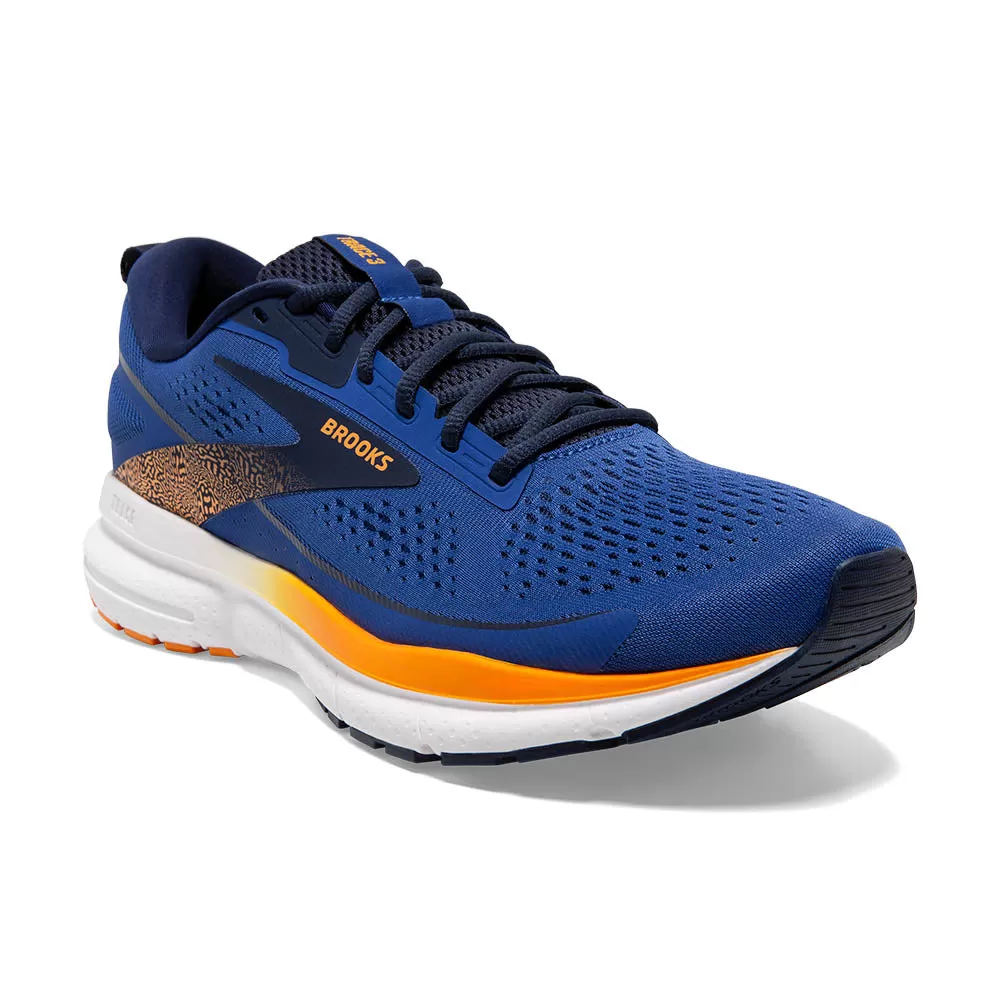 Brooks Trace 3 (Mens) - Blue/Peacoat/Orange