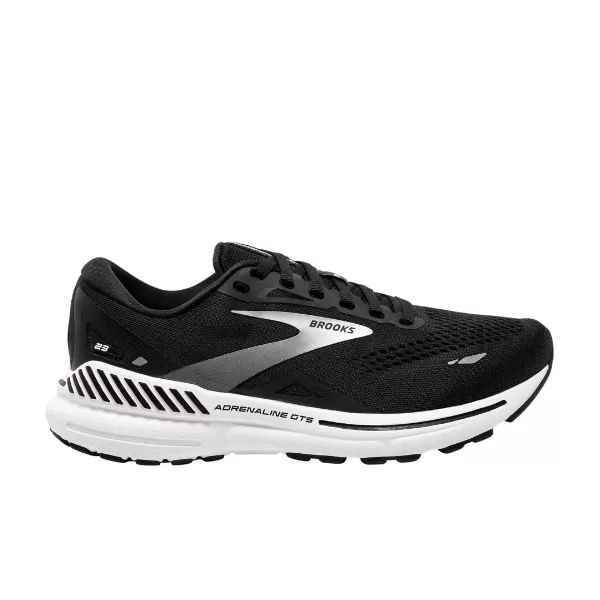 Brooks Women's Adrenaline GTS 23 Black/White/Silver