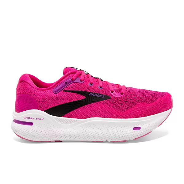 Brooks Women's Ghost Max Pink Glo/Purple/Black