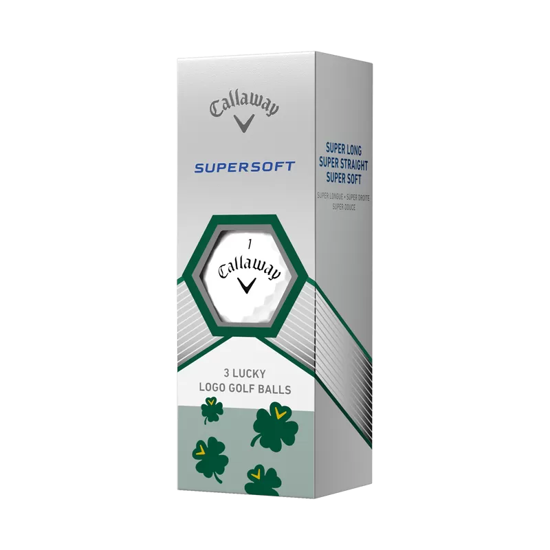 Callaway Supersoft Lucky Golf Balls Sleeve