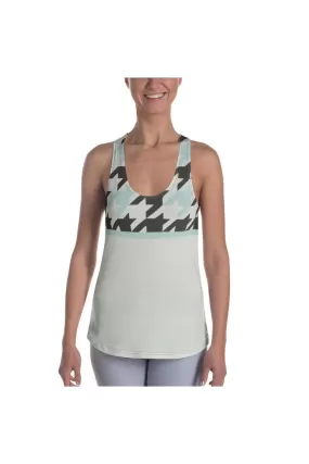 Camouflage Houndstooth Women's Racerback Tank