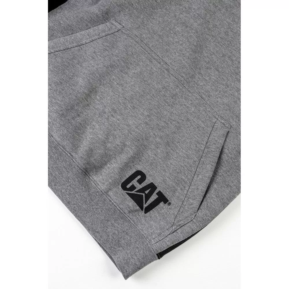 Caterpillar Logo Panel Hooded Sweatshirt