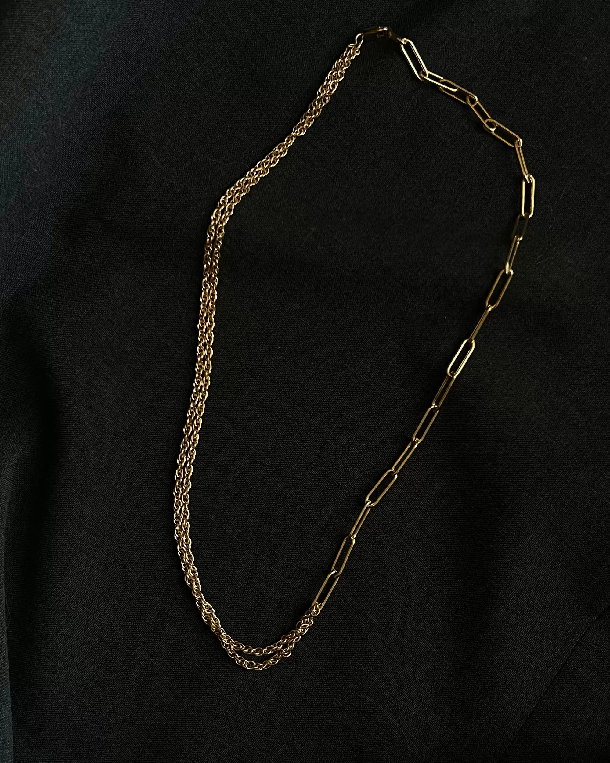 Celine Duo Chain Necklace