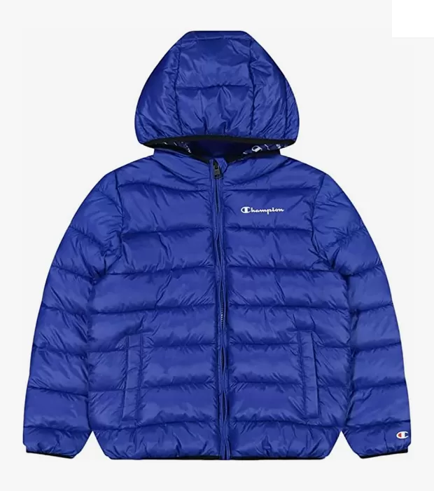 Champion boys' light jacket with hood Legacy Outdoor Light Hooded 306485 BS071 blue