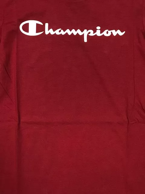 Champion boy's long sleeve t-shirt LONG SLEEVE 305366 rs506 dox red