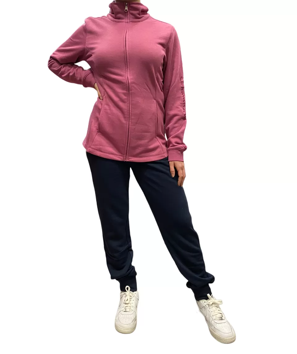 Champion women's tracksuit 117297 pink blue