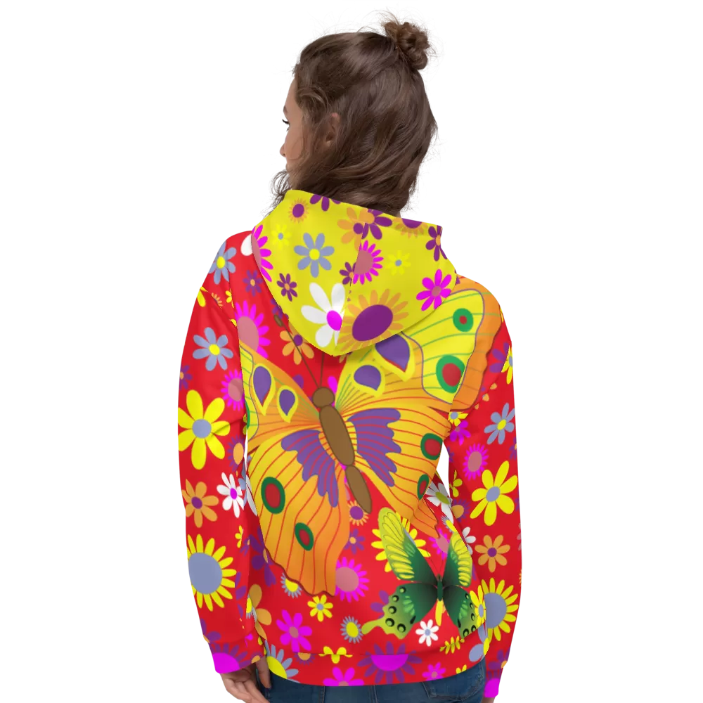 Cheery-o Butterfly SYLKKE Hoody