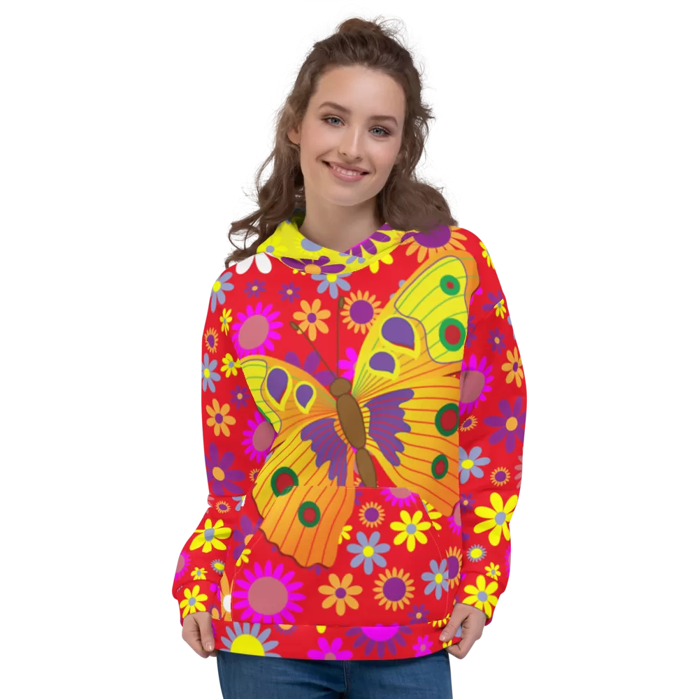 Cheery-o Butterfly SYLKKE Hoody