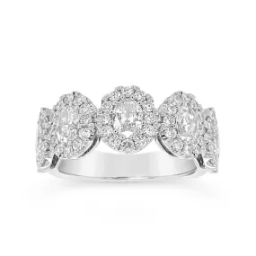 Clara by Martin Binder Diamond Oval Halo Ring (1.64 ct. tw.)