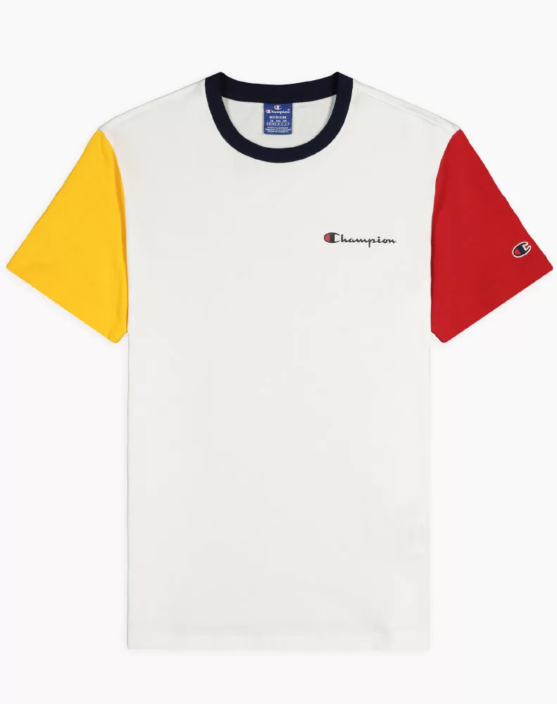 COLOUR BLOCK TSHIRT