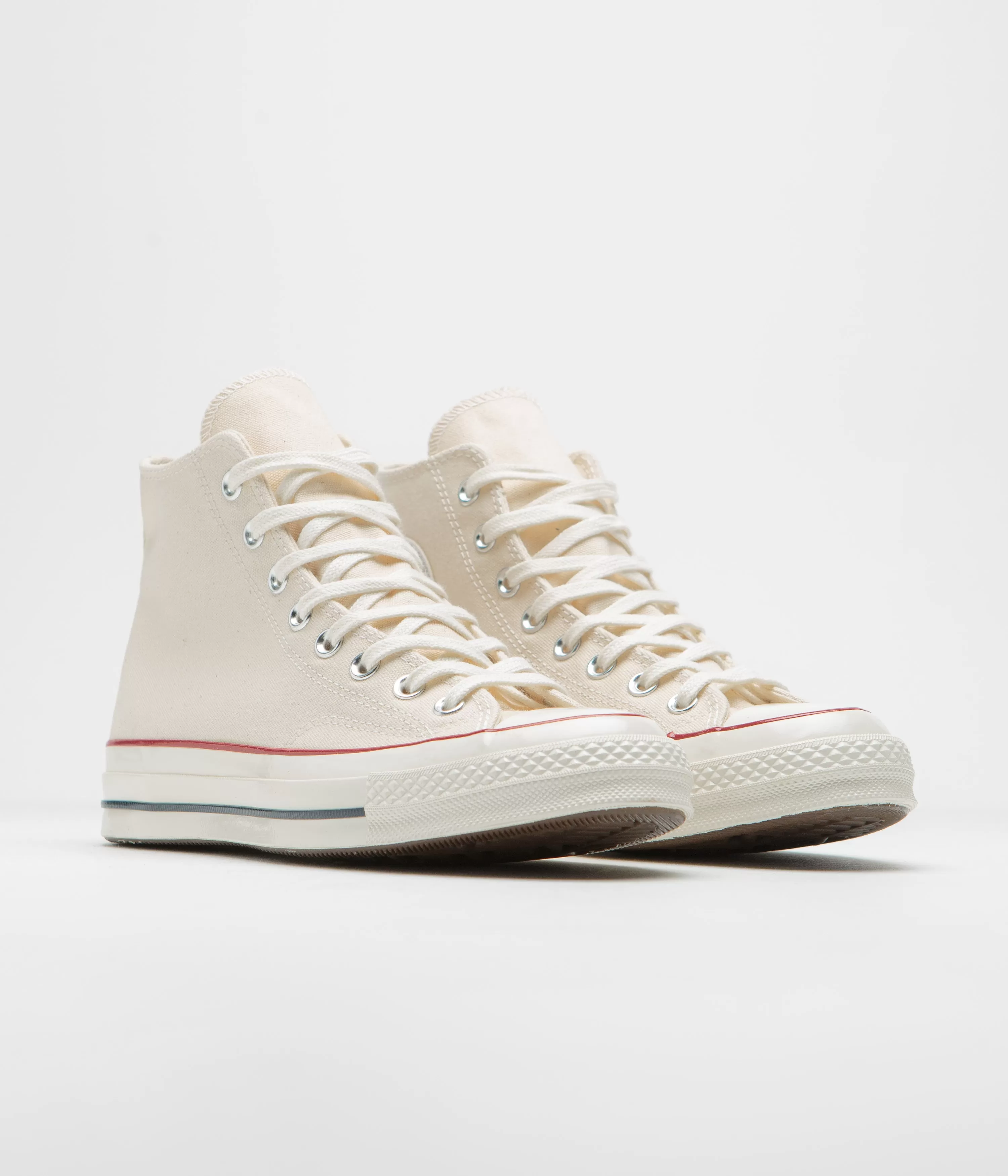 Converse CTAS 70's Hi Shoes - Parchment / Garnet / Egret