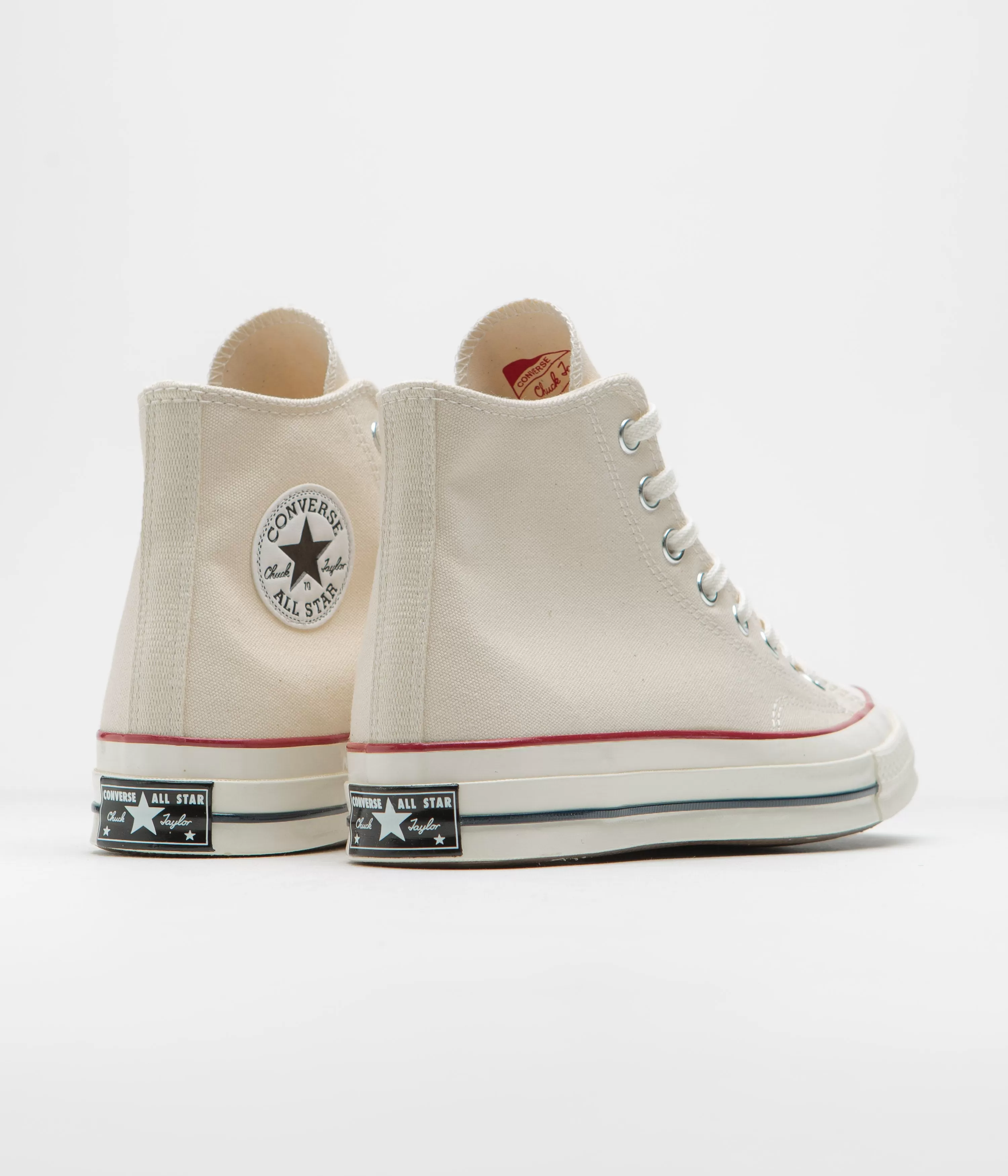 Converse CTAS 70's Hi Shoes - Parchment / Garnet / Egret