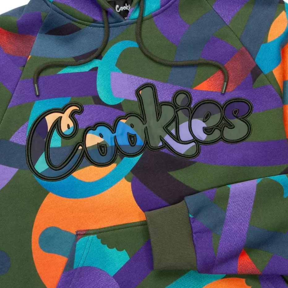 Cookies Fahrenheit Pullover Hoodie (Olive) CM233HFC08