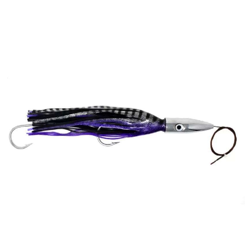 Copy of Seaworx Trolling Lure Jetted Big Head Purple/Black