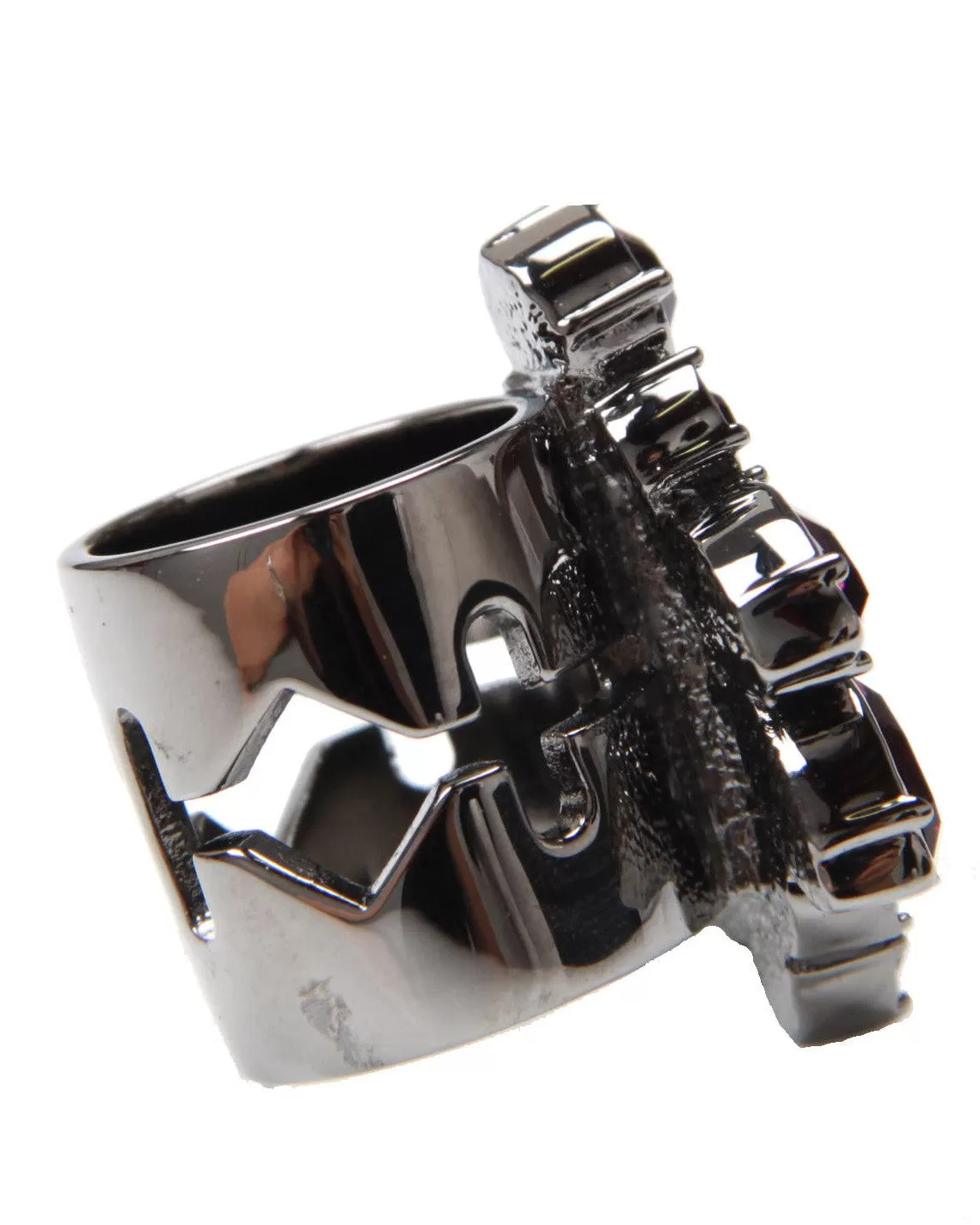 Crystal Nymph Razor Blade Ring