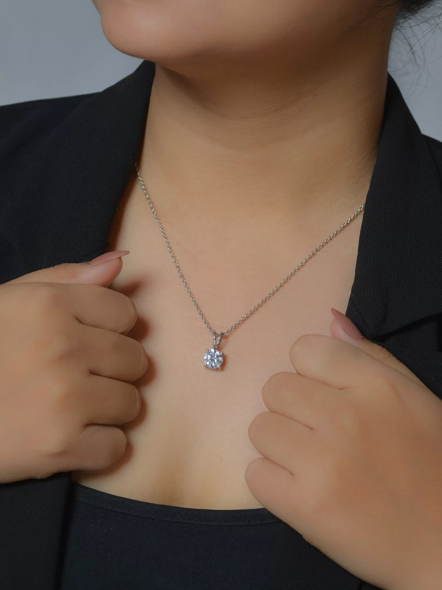 Daily Wear 2 Carat Solitaire Pendant