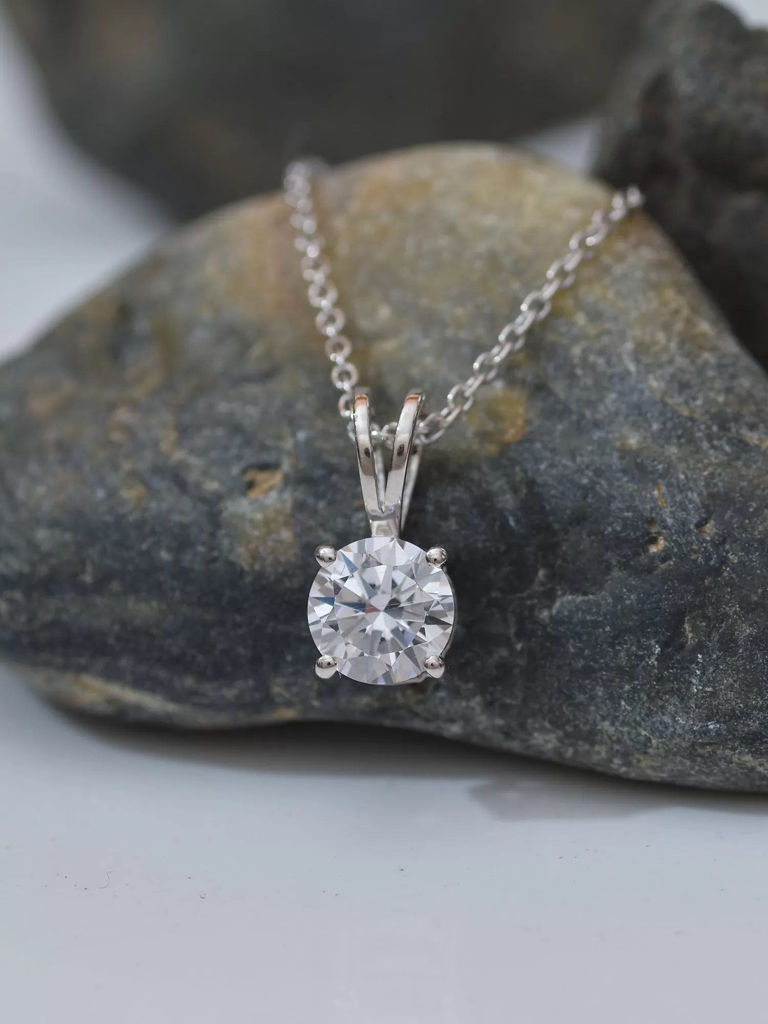 Daily Wear 2 Carat Solitaire Pendant