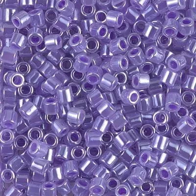 DB00-0249, Miyuki 5.2g Purple Lined Crystal