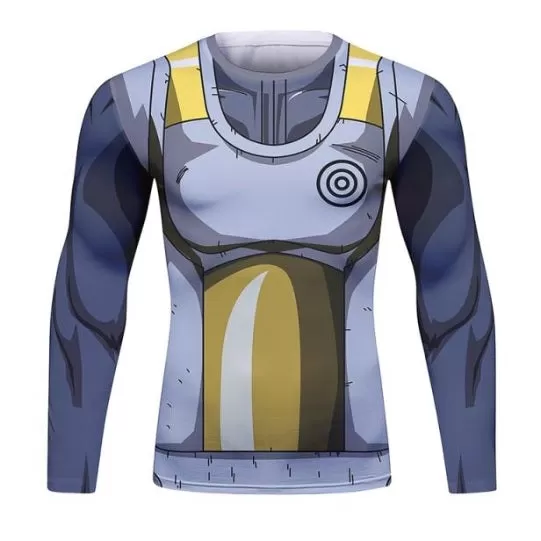 Dragon Ball Z 'Capsule Vegeta' Long Sleeve Elite Rashguard