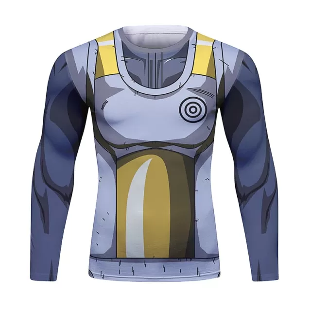 Dragon Ball Z 'Capsule Vegeta' Long Sleeve Elite Rashguard