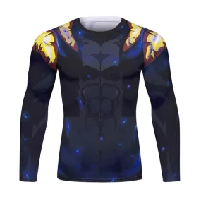 Dragon Ball Z 'Super Saiyan | Onyx Gogeta' Long Sleeve Elite Rashguard