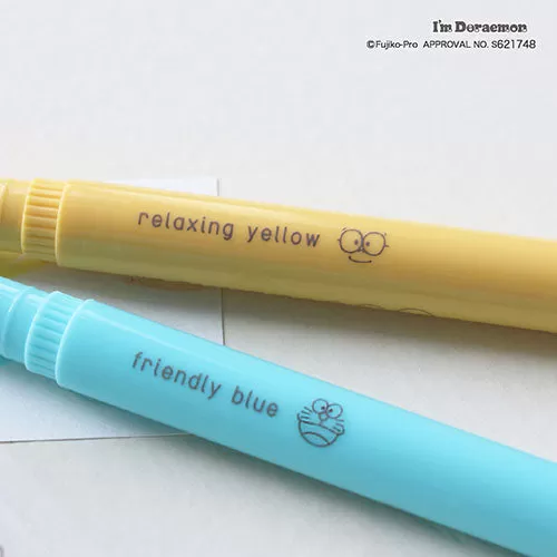 Epoch Chemical Doraemon Highlight Pens (Set of 2)