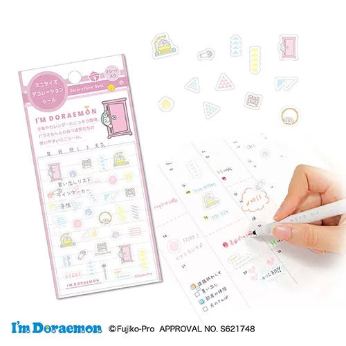 Epoch Chemical Doraemon Mini Stickers