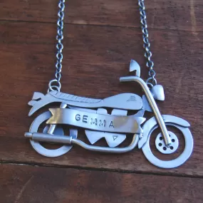 For Gemma, Motorcycle pendant