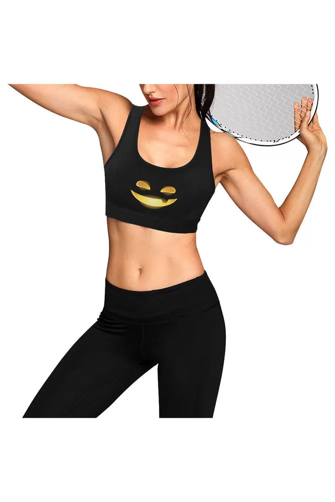 Glowing Grin Sports Bra