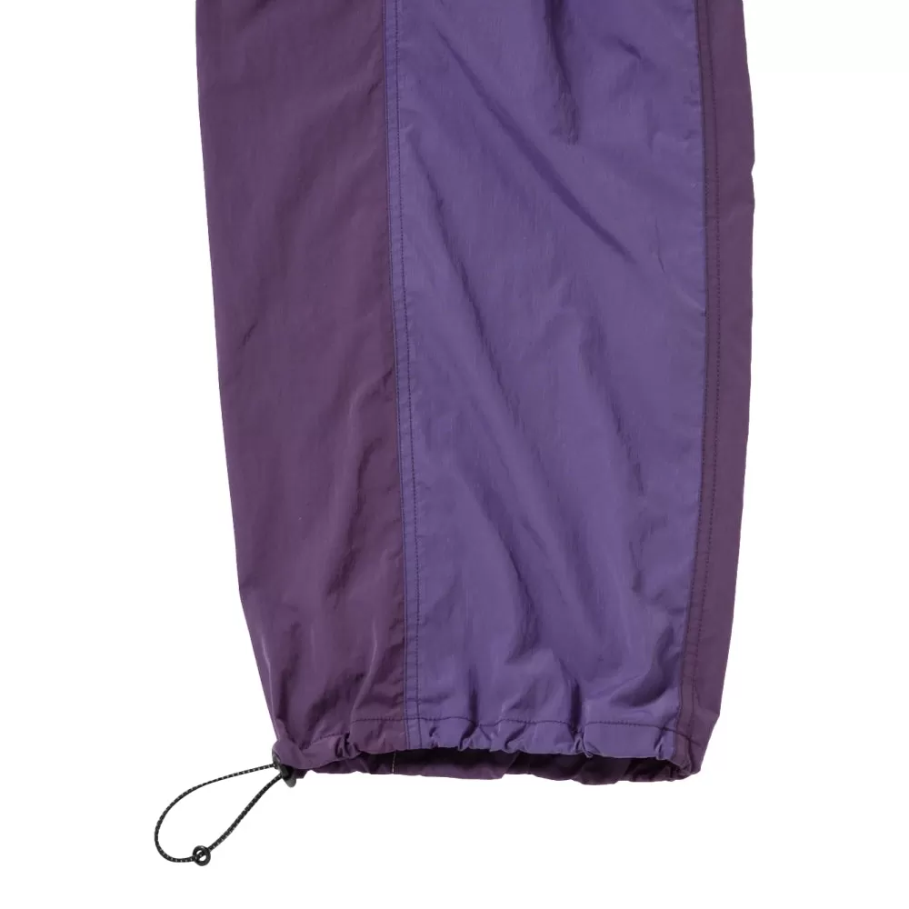 GRAMICCI GRAMICCI x ANDWANDER PATCHWORK WIND PANT-PURPLE