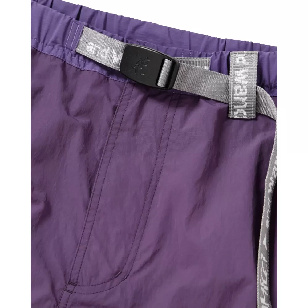 GRAMICCI GRAMICCI x ANDWANDER PATCHWORK WIND PANT-PURPLE