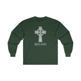 Ireland Celtic Cross - Long Sleeve Shirt