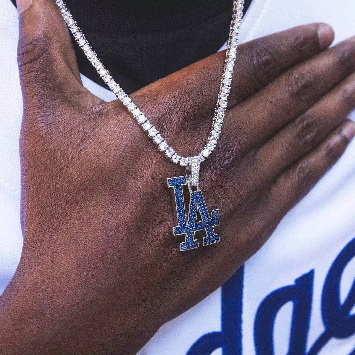 LA Dodgers 150th Anniversary Logo