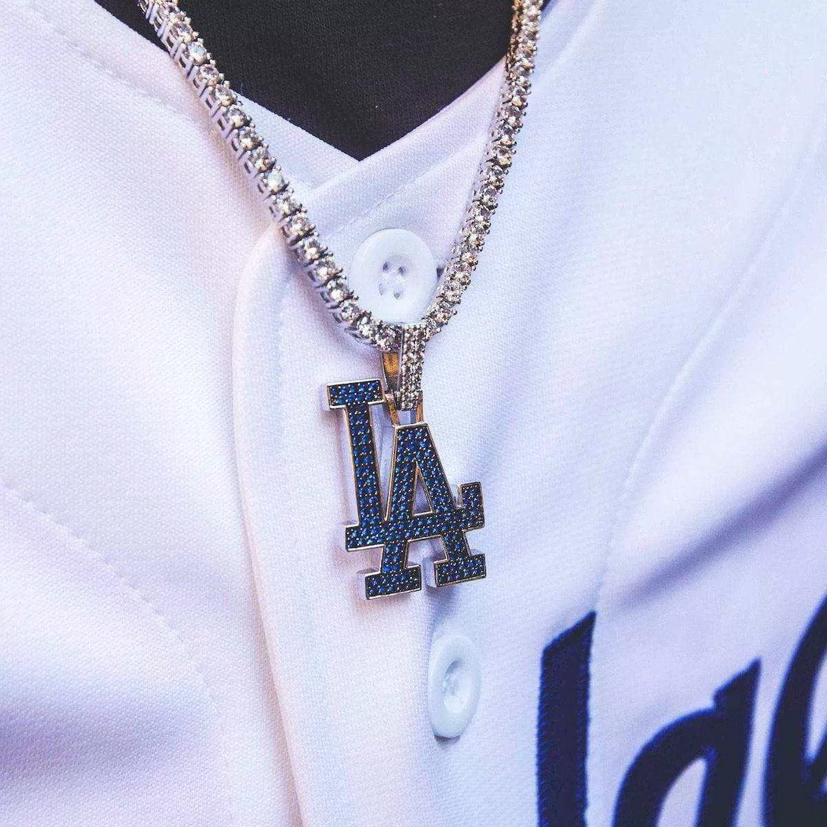 LA Dodgers 150th Anniversary Logo